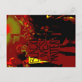 Postal Las vidas negras importan