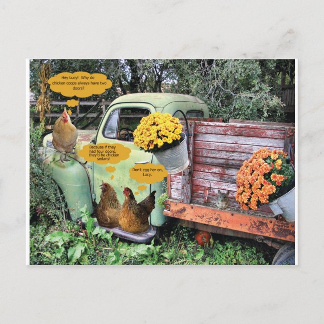 Postal ¡Las yemas sobre ti! (Anverso)