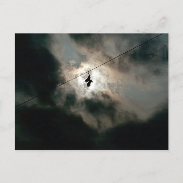 Postal Las zapatillas de Dios (Anverso)