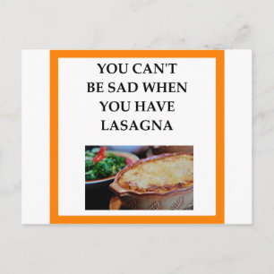 POSTAL LASAGNA