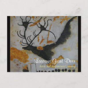 Postal Lascaux Giant Deer