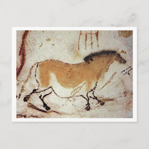 POSTAL LASCAUX HORSE