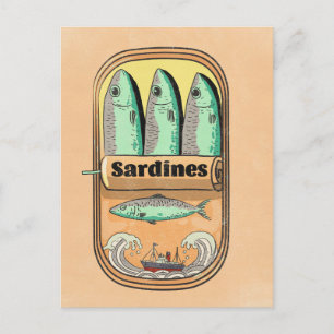 Postal Lata de Sardinas