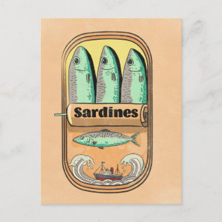 Postal Lata de Sardinas
