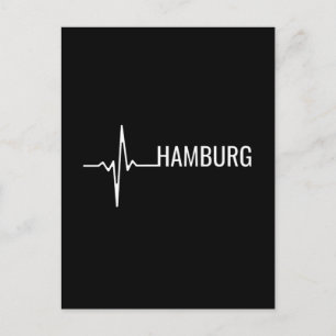 Postal Latido de Hamburgo