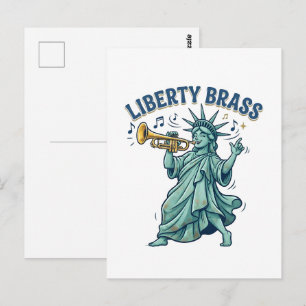 Postal Latón de la Libertad