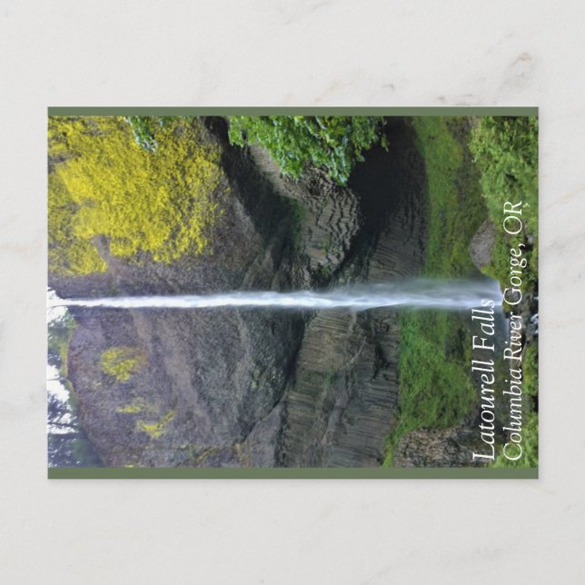 Postal Latourell Falls, OR (Anverso)