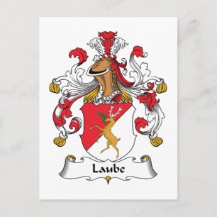 Postal Laube Family Crest
