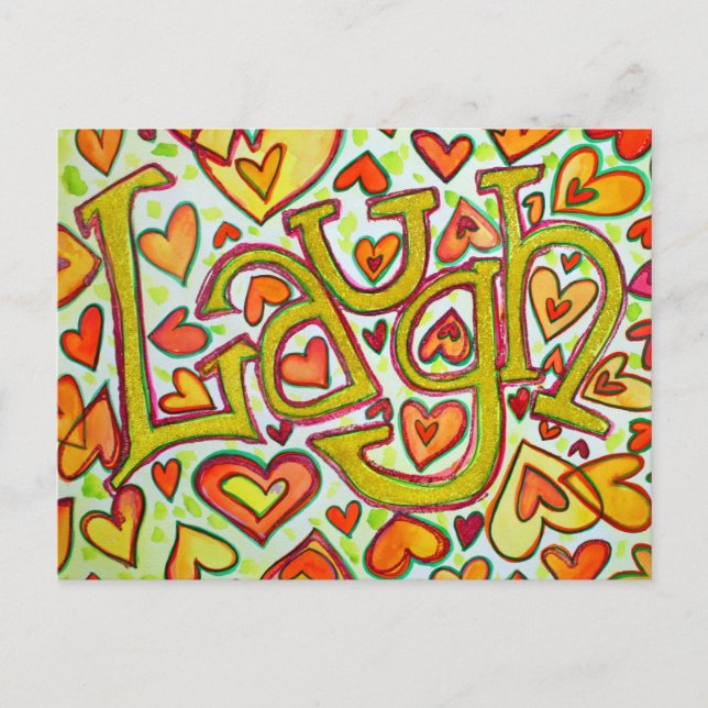 Postal Laugh Post Card (Anverso)