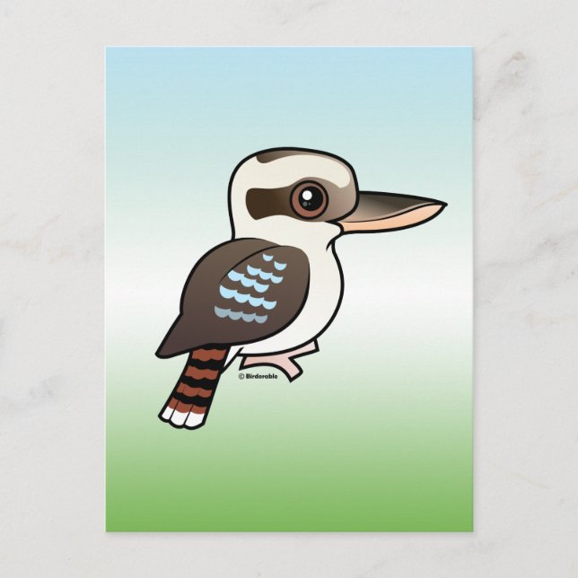 Postal Laughing Kookaburra (Anverso)