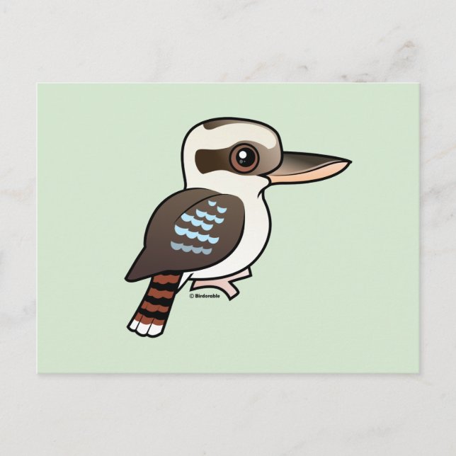 Postal Laughing Kookaburra (Anverso)