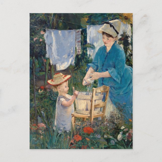 Postal Laundry | Édouard Manet (Anverso)