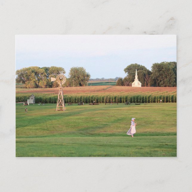 Postal Laura Ingalls Wilder Family Homestead en DeSmet SD (Anverso)