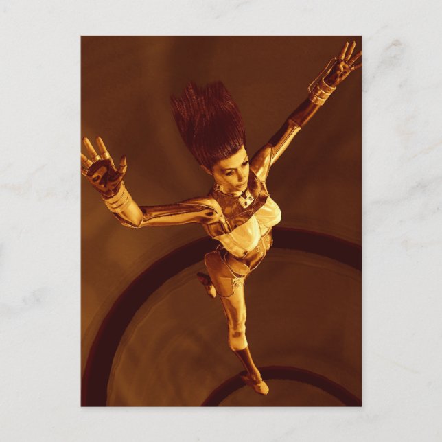 Postal Laureline (Anverso)