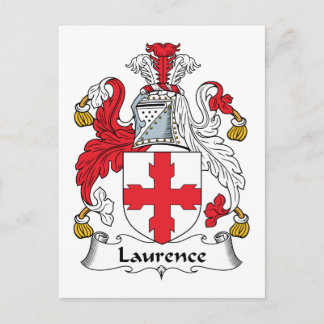 Postal Laurence Family Crest