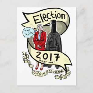 Postal Lauri Pink Election 2017 Souvenir oficial