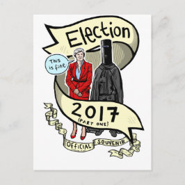 Postal Lauri Pink Election 2017 Souvenir oficial