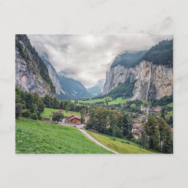 Postal Lauterbrunnen (Anverso)