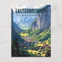 Lauterbrunnen Suiza Viaje a la Vintage