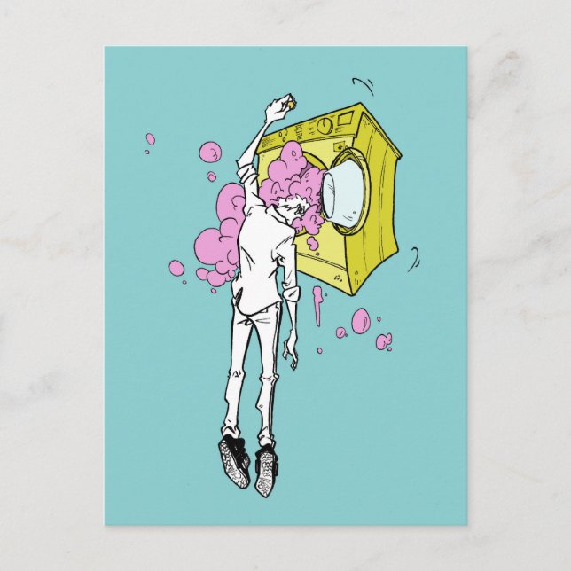 Postal lavado cerebral (Anverso)