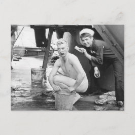 Postal Lavado de marineros 1913