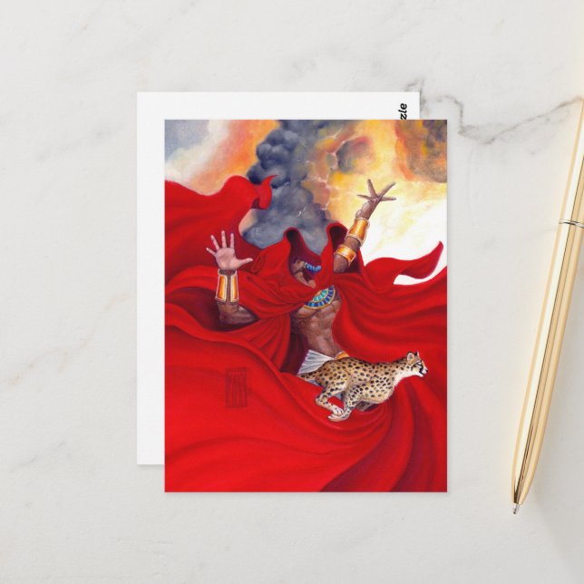 Postal Lavamancer (Anverso/Reverso In Situ)