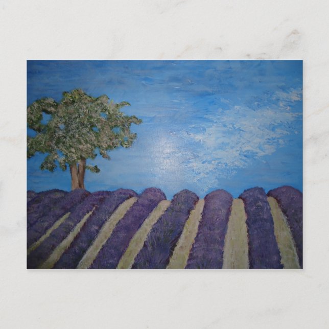 Postal Lavanda (Anverso)