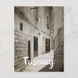 Postal Lavandería colgando para secar en un callejón en I