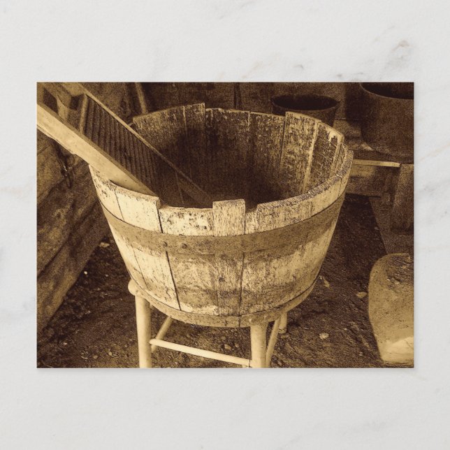 Postal Lavar Tubería (Anverso)