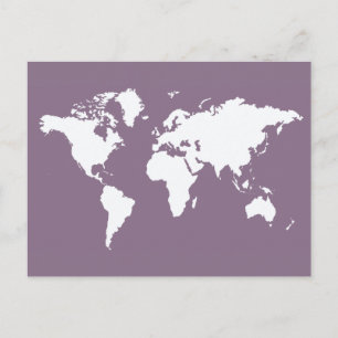 Postal Lavender Elegant World