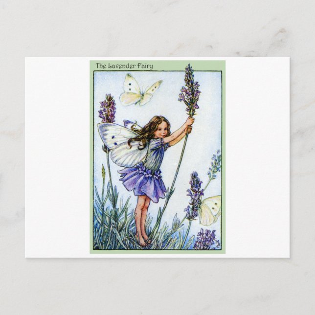 Postal Lavender Fairy (Anverso)