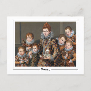 Postal Lavinia Fontana #6 - Postcard Bella Artes