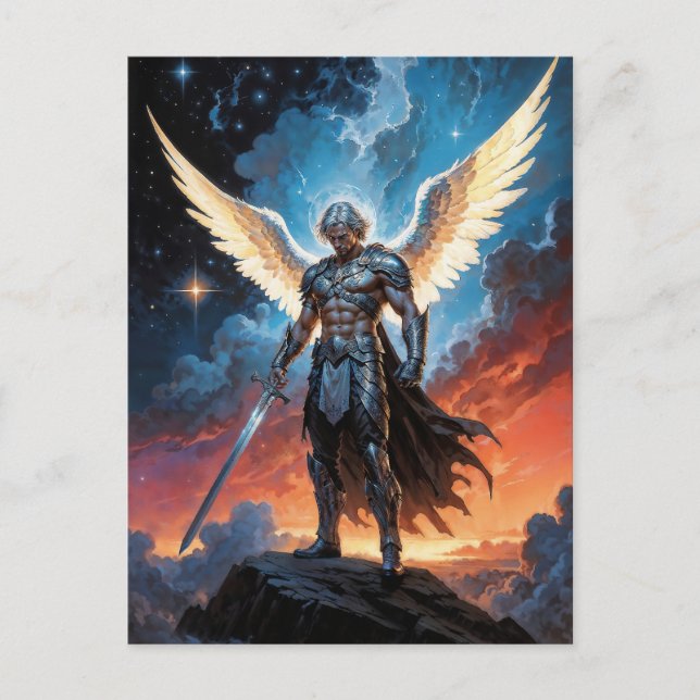 Postal Law of Heaven Archangel Michael (Anverso)
