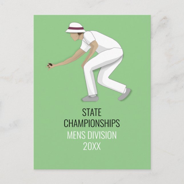 Postal Lawn Bowls (Anverso)