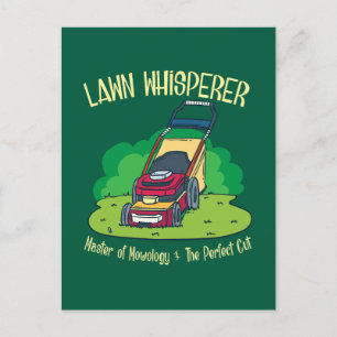 Postal Lawn Whisperer Lawn Mower Garden Gardening