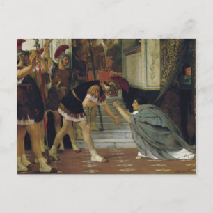 Postal Lawrence Alma-Tadema - Proclamando a Claudius