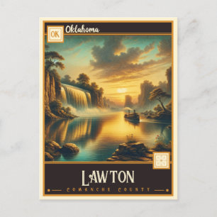 Postal Lawton, Oklahoma   Vintage