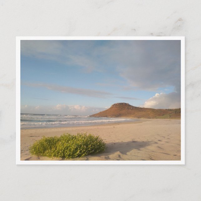 Postal Laxe, Galicia (España) (Anverso)