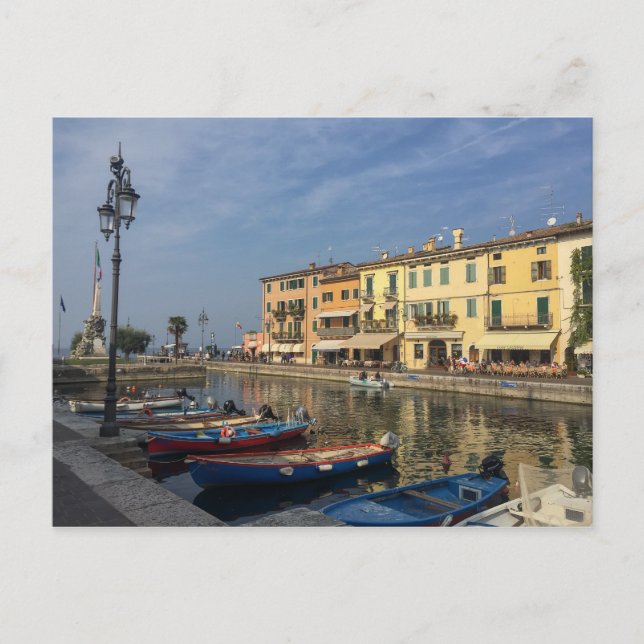 Postal Lazise Gardasee (Anverso)