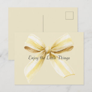 Postal Lazo Amarillo Piña Colada