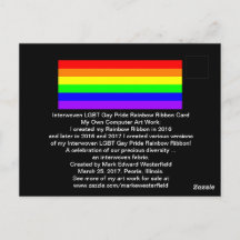 ¡Lazo arco iris del orgullo gay LGBT entretejido!