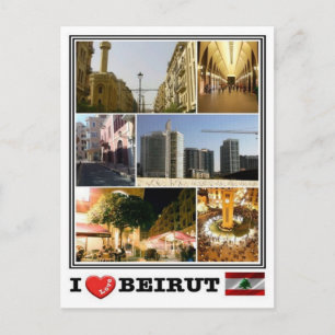 Postal LB Líbano - Beirut -