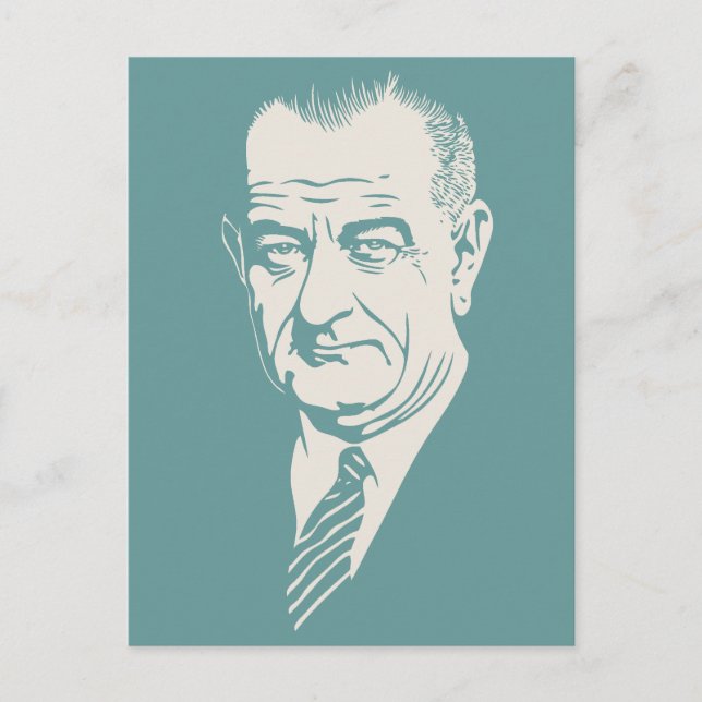 POSTAL LBJ (Anverso)