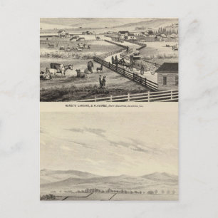 Postal Ldg de enfermera, rancho Turner