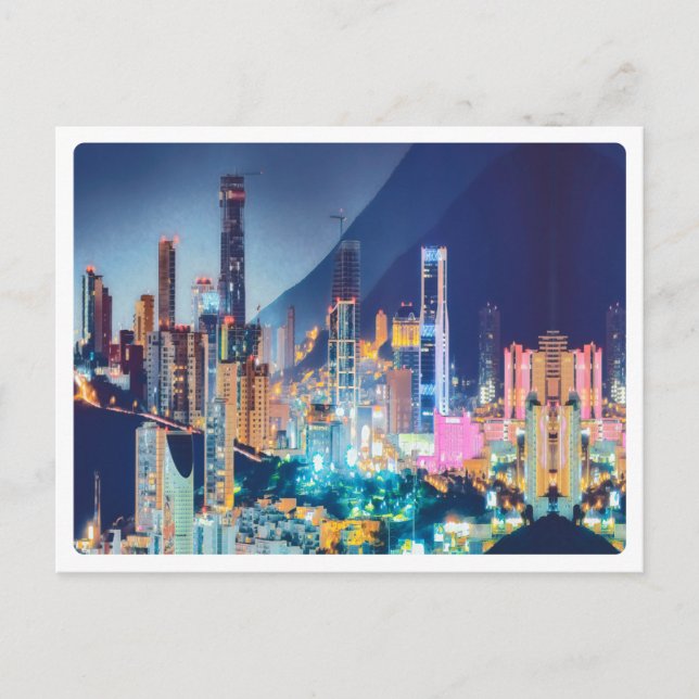 Postal ldo MONTERREY - Nuevo México (Anverso)