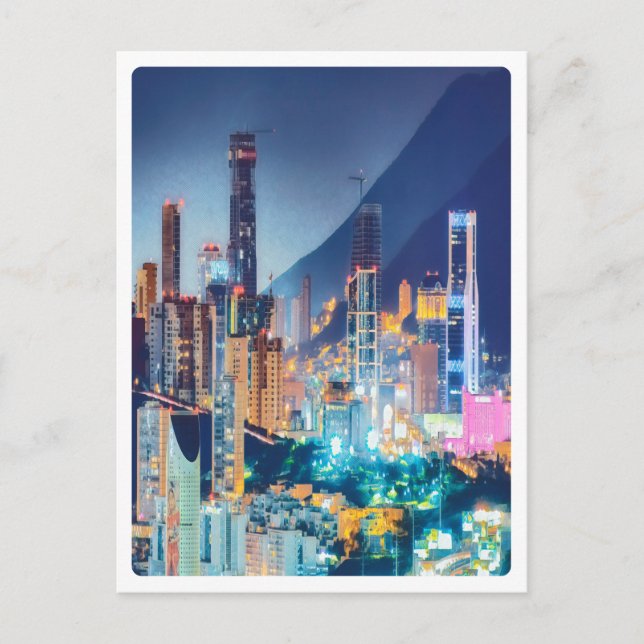 Postal ldo MONTERREY - Nuevo México (Anverso)