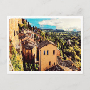 Postal ldp MONTEPULCIANO - ciudad - panorama -