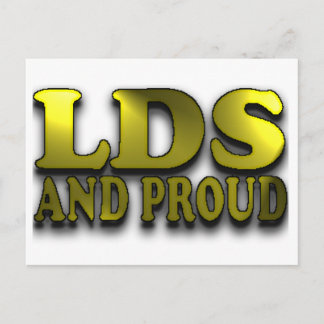 Postal LDS y Orgullo