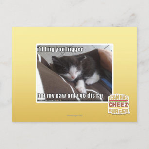 Postal Le abrazaría más grande