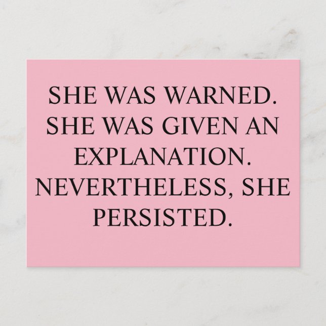 Postal Le Advirtieron, Postcard (Anverso)